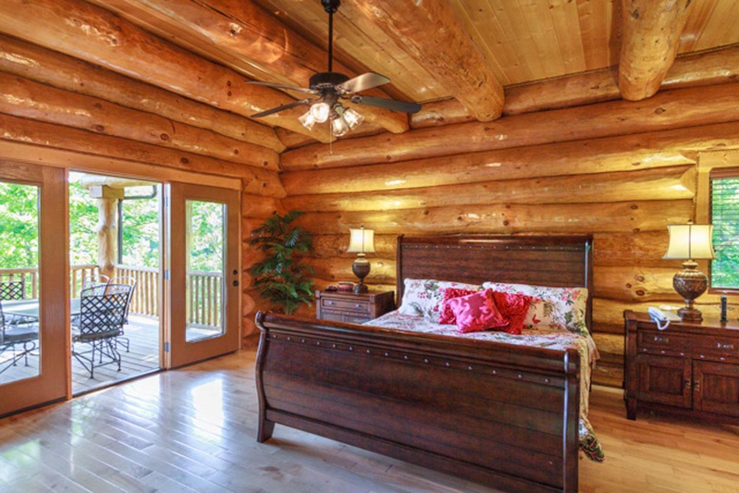 גטלינבורג Big Bear Ridge Lodge - Breathtaking Mountain Views And Private Forest Scenes In Amazing Large Log Cabin מראה חיצוני תמונה