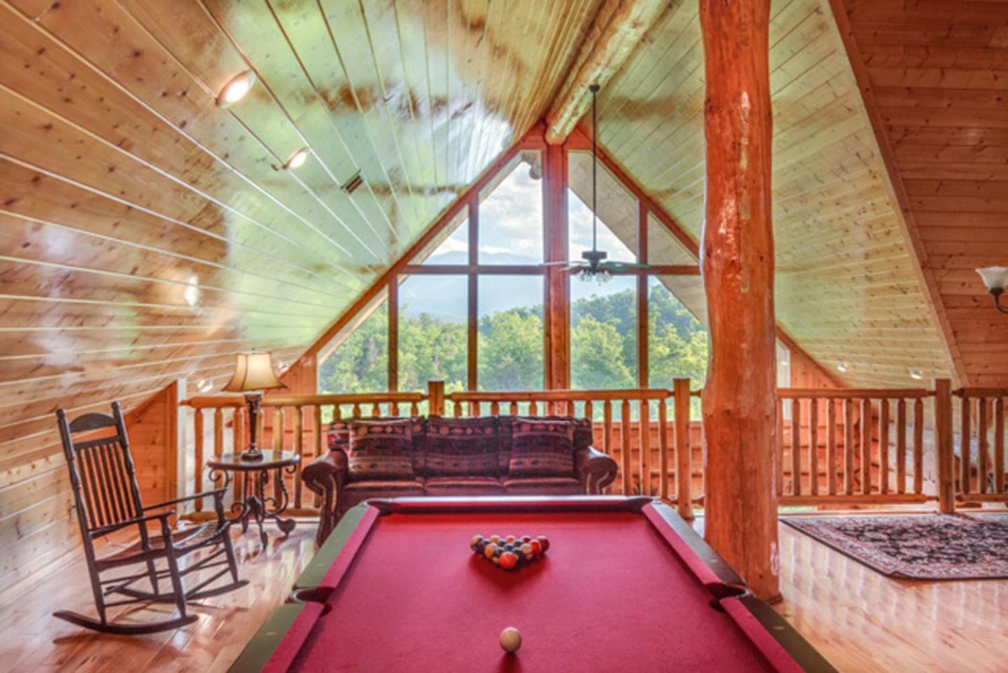 גטלינבורג Big Bear Ridge Lodge - Breathtaking Mountain Views And Private Forest Scenes In Amazing Large Log Cabin מראה חיצוני תמונה