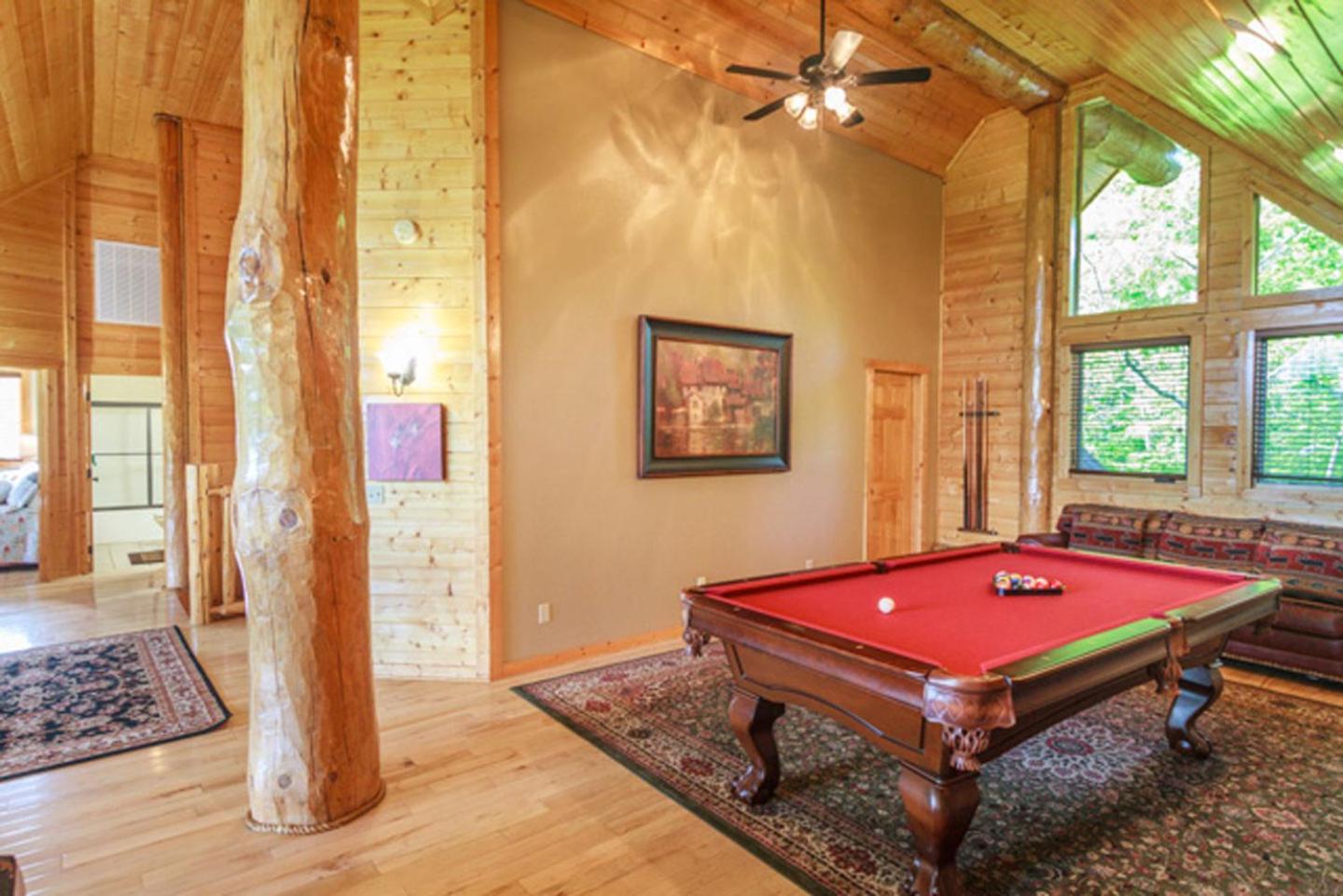 גטלינבורג Big Bear Ridge Lodge - Breathtaking Mountain Views And Private Forest Scenes In Amazing Large Log Cabin מראה חיצוני תמונה