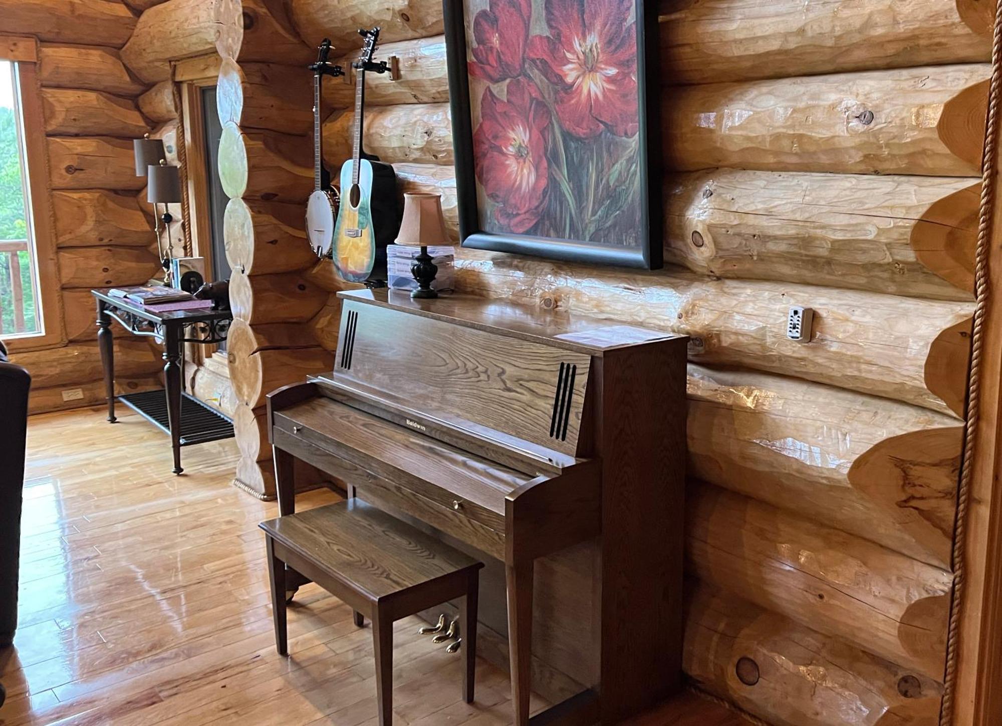 גטלינבורג Big Bear Ridge Lodge - Breathtaking Mountain Views And Private Forest Scenes In Amazing Large Log Cabin מראה חיצוני תמונה